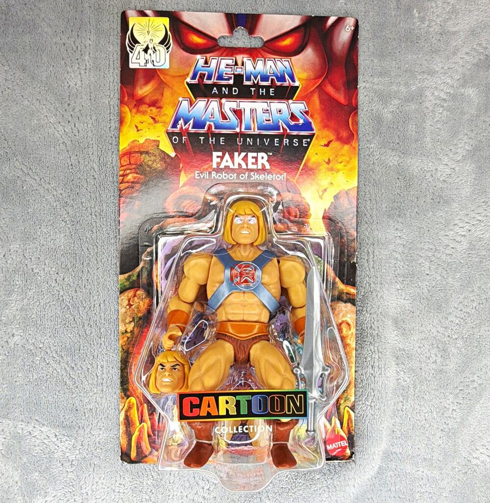 Mattel Faker Masters of the Universe Action Figure Boxed w/ Sword NEW